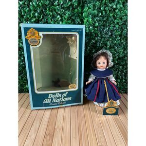 Vintage Dolls of All Nations "Canada" Doll Fishel Made in Hong Kong Rare